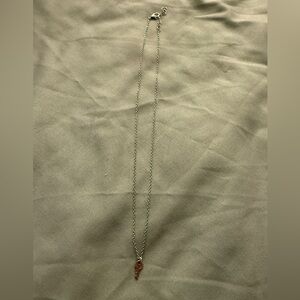 Silver Key Pendant Necklace